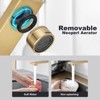 WOWOW Single Handle Deck Mount Stainless Steel Bar Faucet  in Brushed Nickel - 4 of 4