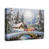 Creative Products Snowy Christmas Landscape 20 x 16 Canvas Wall Art - 2 of 4