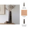 Decorative Oversized Geometric Vase - Elegant Tall Flower Vase for Bedroom Styling or House Decor - Modern Home Decor Accent Vase - 4 of 4