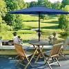 CAVINAS 7.5 FT Travel Beach Umbrella Waterproof Sports Umbrella Portable Sun Umbrella for Garden, without Base - 4 of 4
