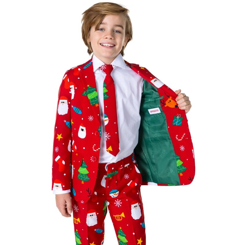 OppoSuits Boys Christmas Suits, 5 of 6