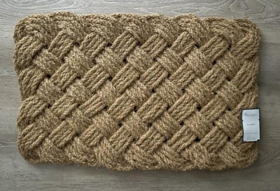 Lovers Knot Door Mat Neutral - Threshold™ designed with Studio McGee