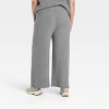 Women's High-Rise Ribbed Sweater Wide Leg Pants - A New Day™ - image 2 of 3