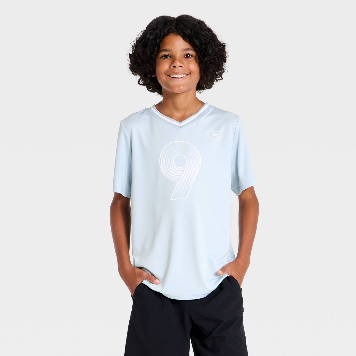 Boys' Short Sleeve Soccer Jersey Athletic T-Shirt - All In Motion™ - thumbnail 4