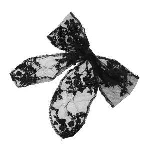 Unique Bargains Fashion Bow Ribbon Hair Clips 1 Pc - 1 of 4