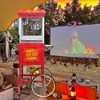 KTMBDW Popcorn Maker Machine - Professional Cart With 6/8/12 Oz Kettle Makes Up to 24 Cups - Vintage Popcorn Machine Movie Theater Style - 2 of 4