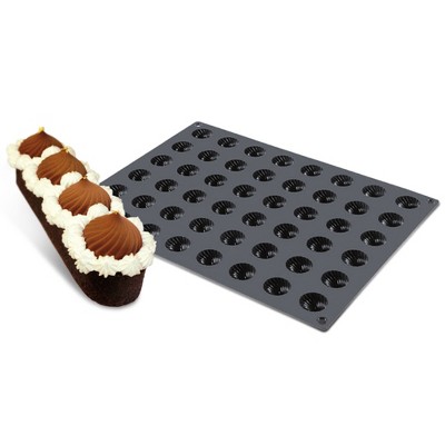 Sasa Demarle FX 2110 Flexipan Inspiration Silicone Mold with 48 Twist Cavities