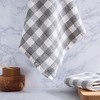 Design Imports Washed Waffle Dishtowel Set/2, Storm Blue - 4 of 4