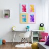 Stupell Industries Pop Style Candy Bears, 48" x 36" - 2 of 4