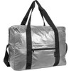 Boarding Pass Recycled Metallic Foldable & Packable Pouch Duffel Travel Bag - 2 of 4