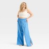 Women's Poplin Dot Pajama Pants - Colsie™ - 3 of 3