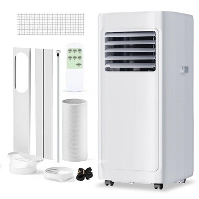 Simzlife Portable Air Conditioner 10,000 BTU, Cools up to 350 Sq.Ft., 3-in-1 Room AC Unit, Cool Sleep Dehumidifier & Fan Modes, 24H Timer