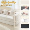 MOONMISS 78"Convertible Sleeper Sofa Bed with Pillows, Folding Mattress Couch, Removable Washable Floor Sofa for Small Spaces - 4 of 4