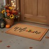 HomeRoots 24" X 36" Natural And Brown Thanksgiving Welcome Outdoor Coir Door Mat - 2 of 4