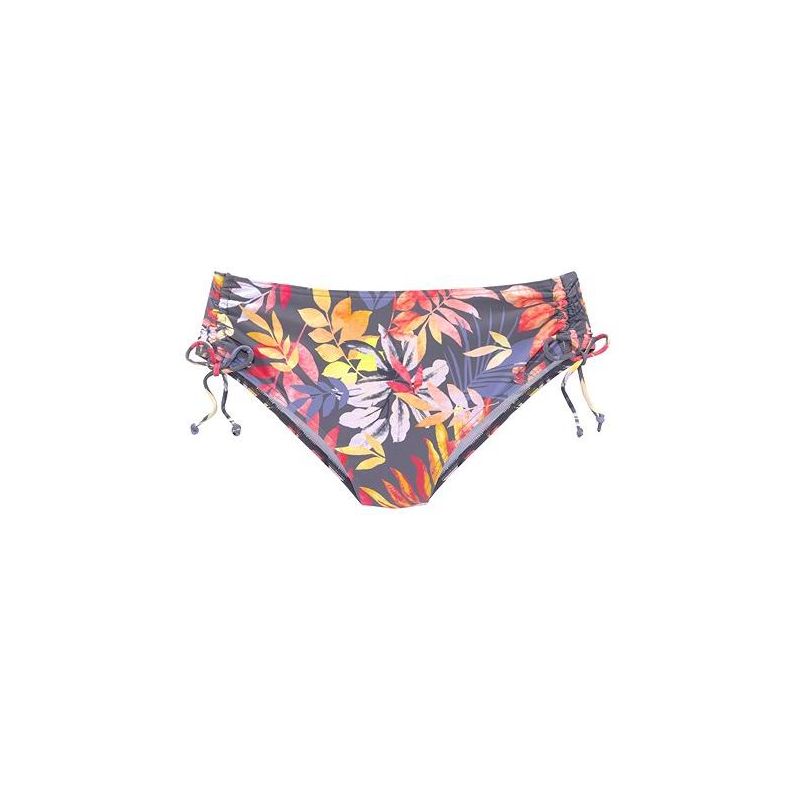 LASCANA Women's Tropical Mid Rise Bikini Swimsuit Bottom, 4 of 7