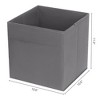 Unique Bargains Shelves Closet Fabric Storage Bin for Organizing Clothes Books 1 Pc - 4 of 4