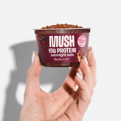 MUSH Protein Bethenny Frankel Mocha Overnight Oats Cup - 5.5oz