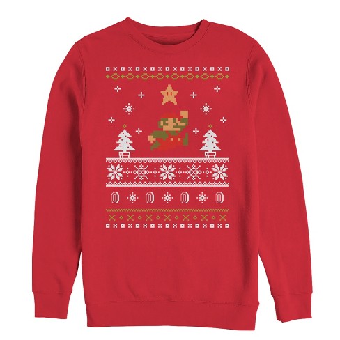 Mario ugly clearance christmas sweater