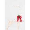 Everstar 50'' UL GRAPEVINE LOOK STANDING BUCK SCULPTURE , White - 4 of 4