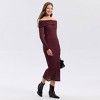 Women's Off the Shoulder Lace Midi Dress - A New Day™ - 3 of 3