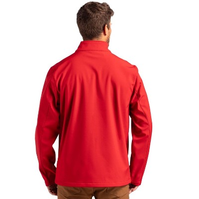 Clique Tempo Stretch Full Zip Mens Softshell Jacket - Red/Black - S — фото 2