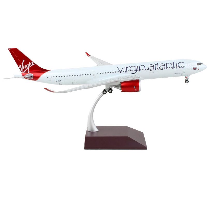 Airbus A330-900 Commercial Aircraft "Virgin Atlantic Airways" White with Red Tail 1/200 Diecast Model Airplane by GeminiJets, 2 of 5