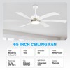 Airsurfer 65-Inch Gold Ceiling Fans with Remote - 3 of 4