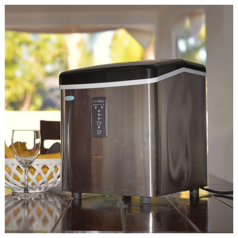Newair Countertop Ice Maker, 28 lbs. of Ice a Day, 3 Ice Sizes, BPA-Free Parts, 3 of 17
