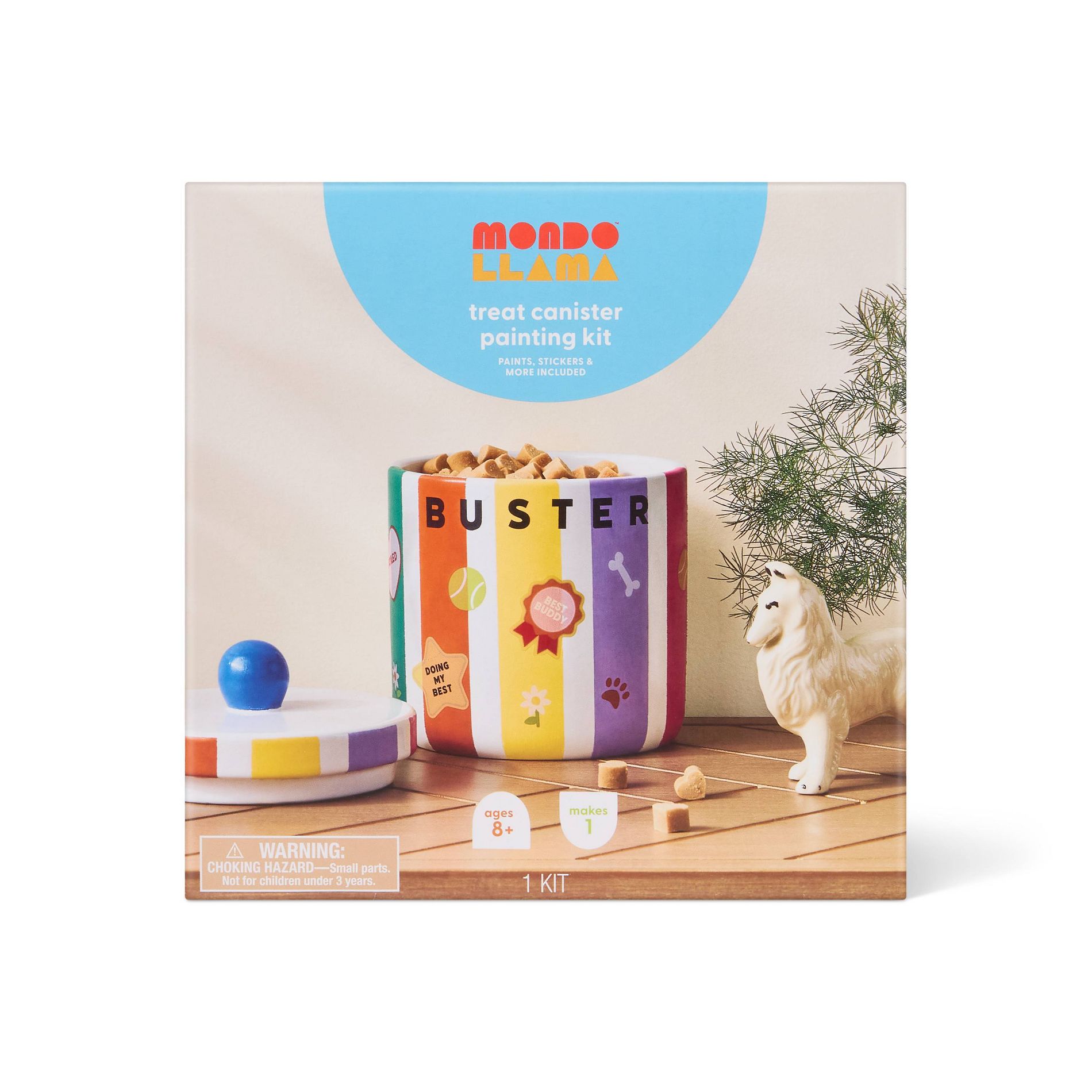 Pets Craft Ceramic Treat Canister with Transfers Activity Kit - Mondo Llama™