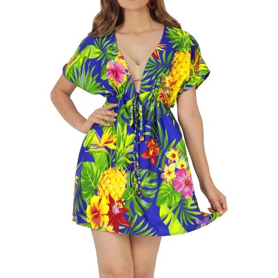 HAPPY BAY Women's Vacation Party Mini Beachwear Wrap Beach Cover Up Summer Hawaiian Swimwear