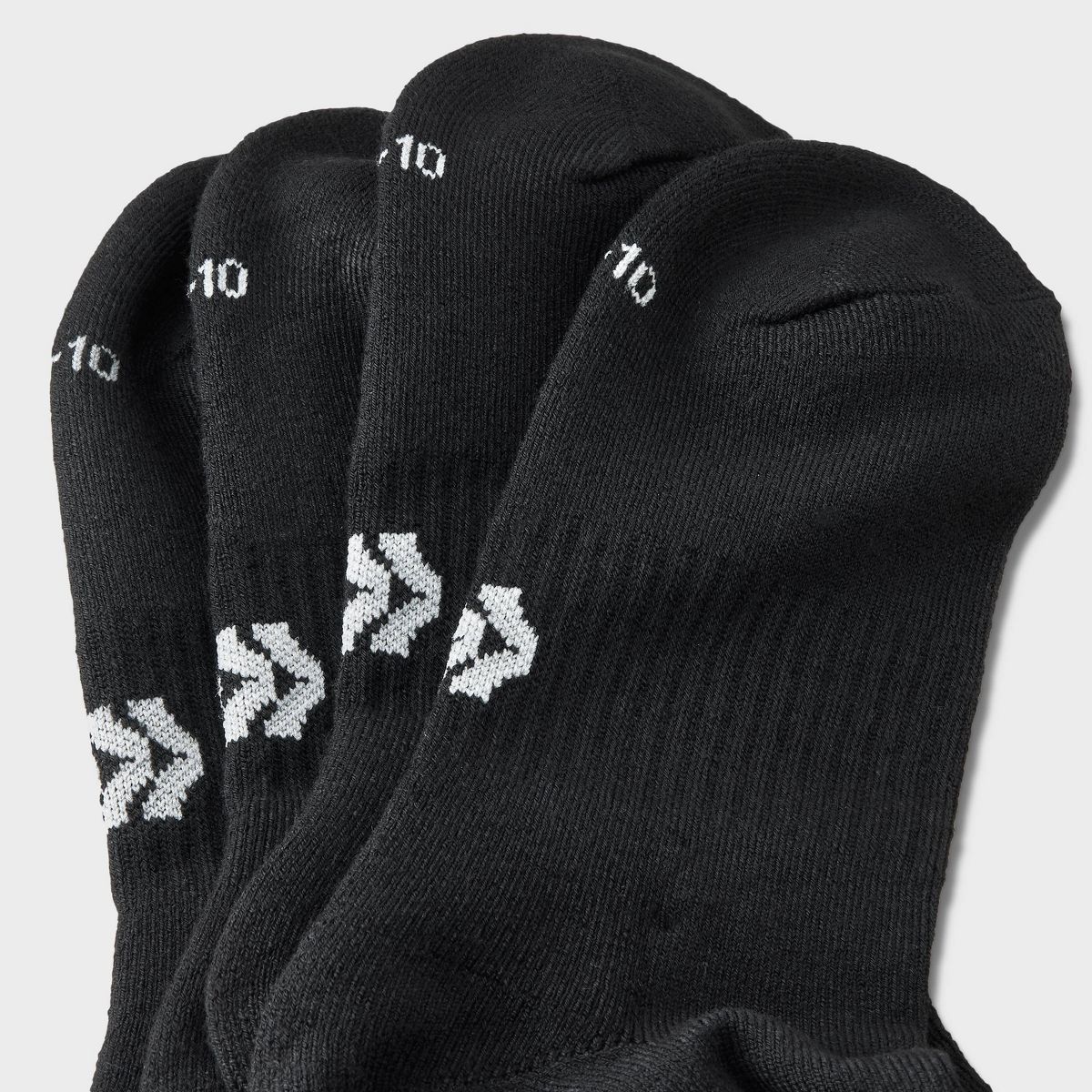 Women's Cushioned Scrunch 2pk Athletic Crew Socks - All In Motion™ 4-10 - thumbnail 4