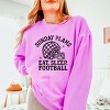 Sunday Plans: Eat. Sleep. Football - Women's Lightweight Garment Dyed Sweatshirt - 2 of 3