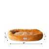 Armarkat Round Pet Bed and Mat, ultra-soft Dog Bed, Brown, Multiple Size Selection - 4 of 4