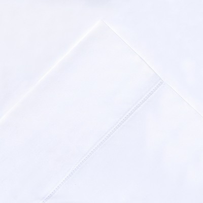 King White Cotton Deep Pocket Sheet Set