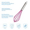 Unique Bargains Stainless Steel Kitchen Utensil Whisk 10" x 2" 2 Pcs - 3 of 4