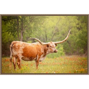 Amanti Art Sunlit Midwest I by PHBurchett Framed Canvas Wall Art - 1 of 4
