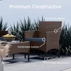 Nestl 4 Piece Wicker Patio Furniture Set - Outdoor Furniture Patio Set with Coffee Table - 4 of 4