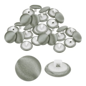 Unique Bargains Bridal Wedding Dress Suit DIY Satin Shiny Sewing Buttons 30 Pcs - 1 of 4