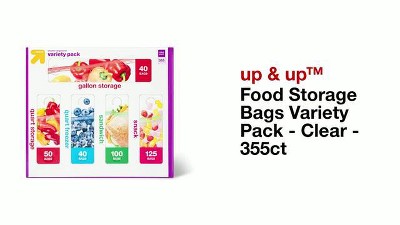 Up & Up Food Storage Bag Variety Pack