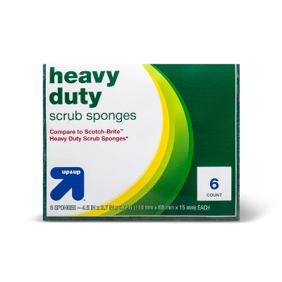 Heavy Duty Scrubbing Sponges - 6ct - up & up™