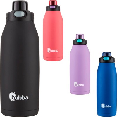 Bubba Radiant Stainless Steel Rubberized Water Bottle With Straw