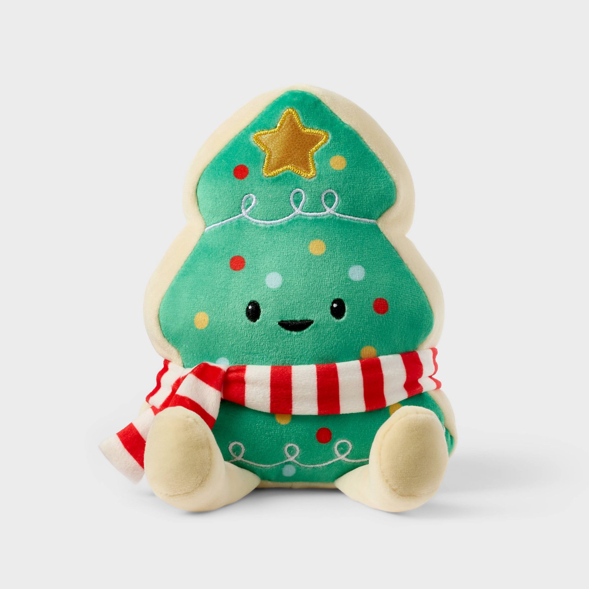 6.75" Christmas Tree Cookie Plush - Gigglescape™