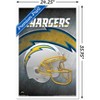 Trends International NFL Los Angeles Chargers - Helmet 19 Framed Wall Poster Prints - 3 of 4