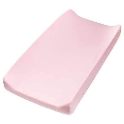 Honest Baby Organic Cotton Changing Pad Cover - Light Pink