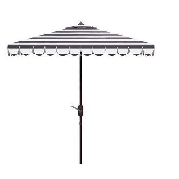 Vienna 7.5 Ft Square Crank Patio Outdoor Umbrella  - Safavieh