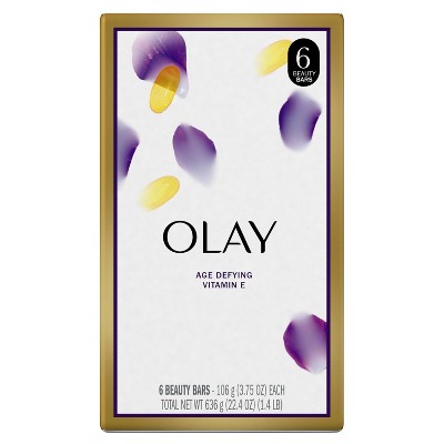 Olay Age Defying with Vitamin E Bar Soap - 6pk - 22.4oz each