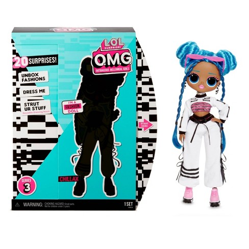 L O L Surprise O M G Series 3 Chillax Fashion Doll With Surprises Target