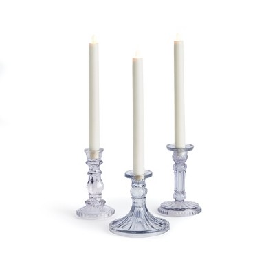 Plum & Post Estella Taper Holders Small, Set Of 3