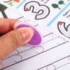 Unique Bargains Office Flexible Art Classroom Erasable Pen Erasers 60 Pcs - 4 of 4