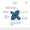 La’dore Bunny Snuggle Set With 2 Pacifiers, and a Silicone Pacifier Case BPA-Free– Soft Baby Essentials for Soothing and On-the-Go Comfort - 4 of 4